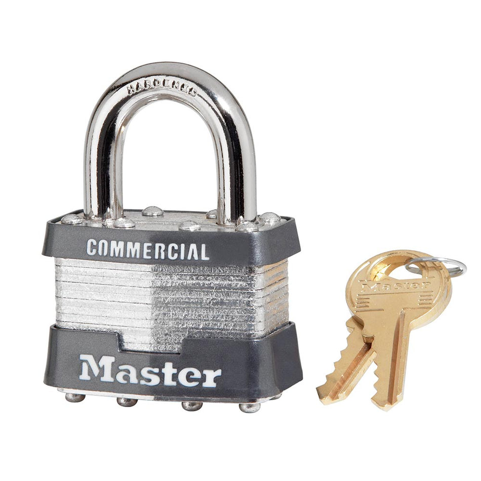 Master Lock #1 Keyed Different Laminated Steel Padlock