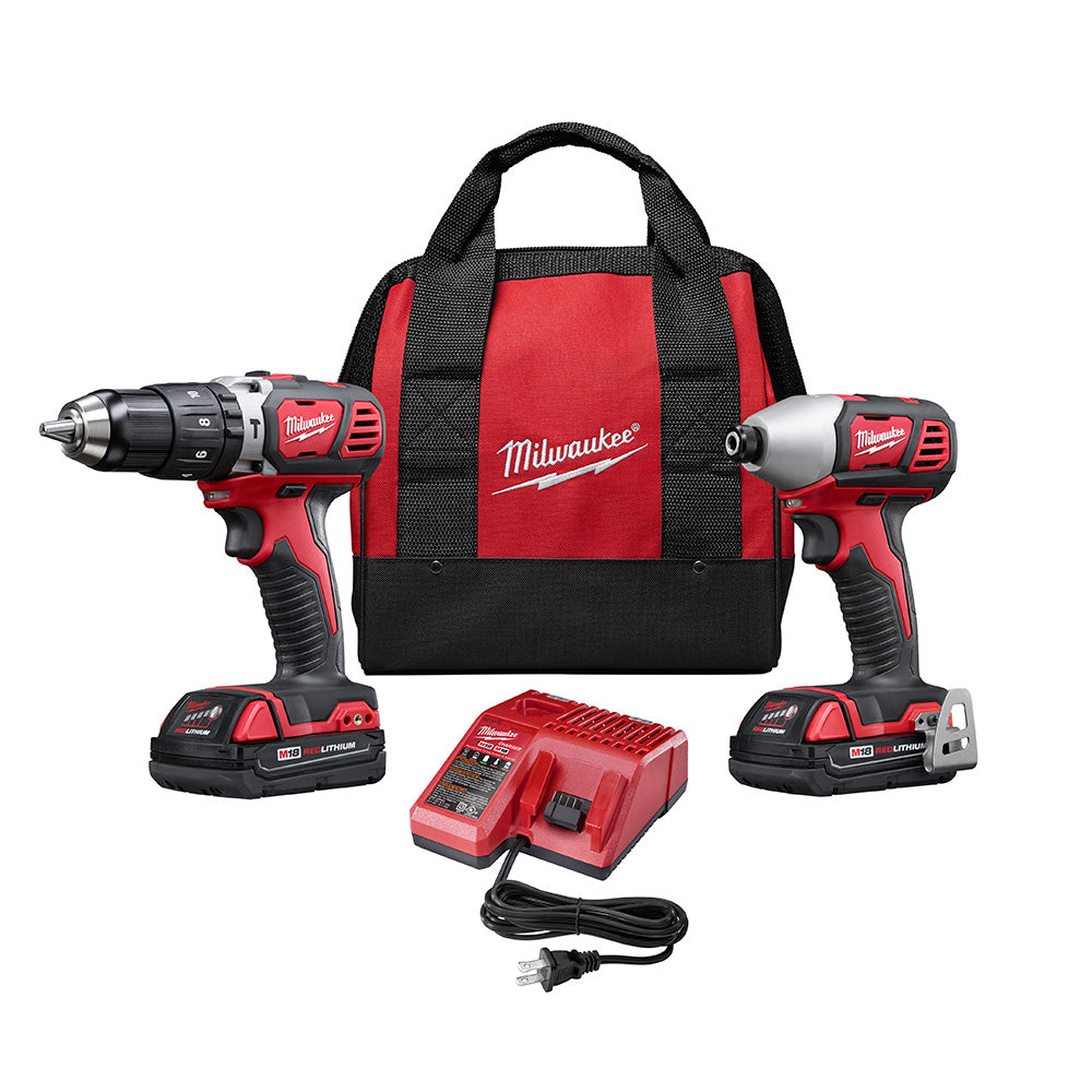 Milwaukee 2697-22CT M18 Cordless Lithium-Ion 2-Tool Combo Kit | LF