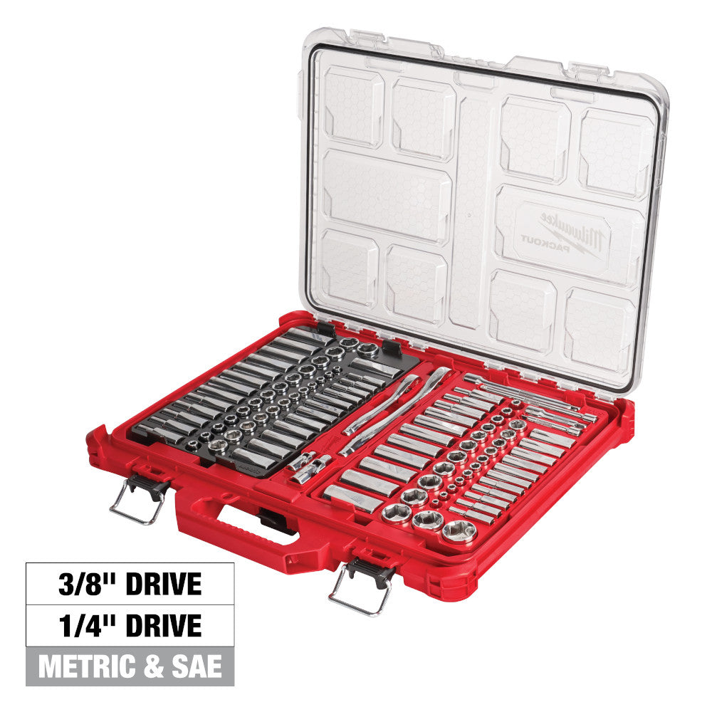 Milwaukee 48-22-9486 106pc Ratchet and Socket Set w/ PACKOUT