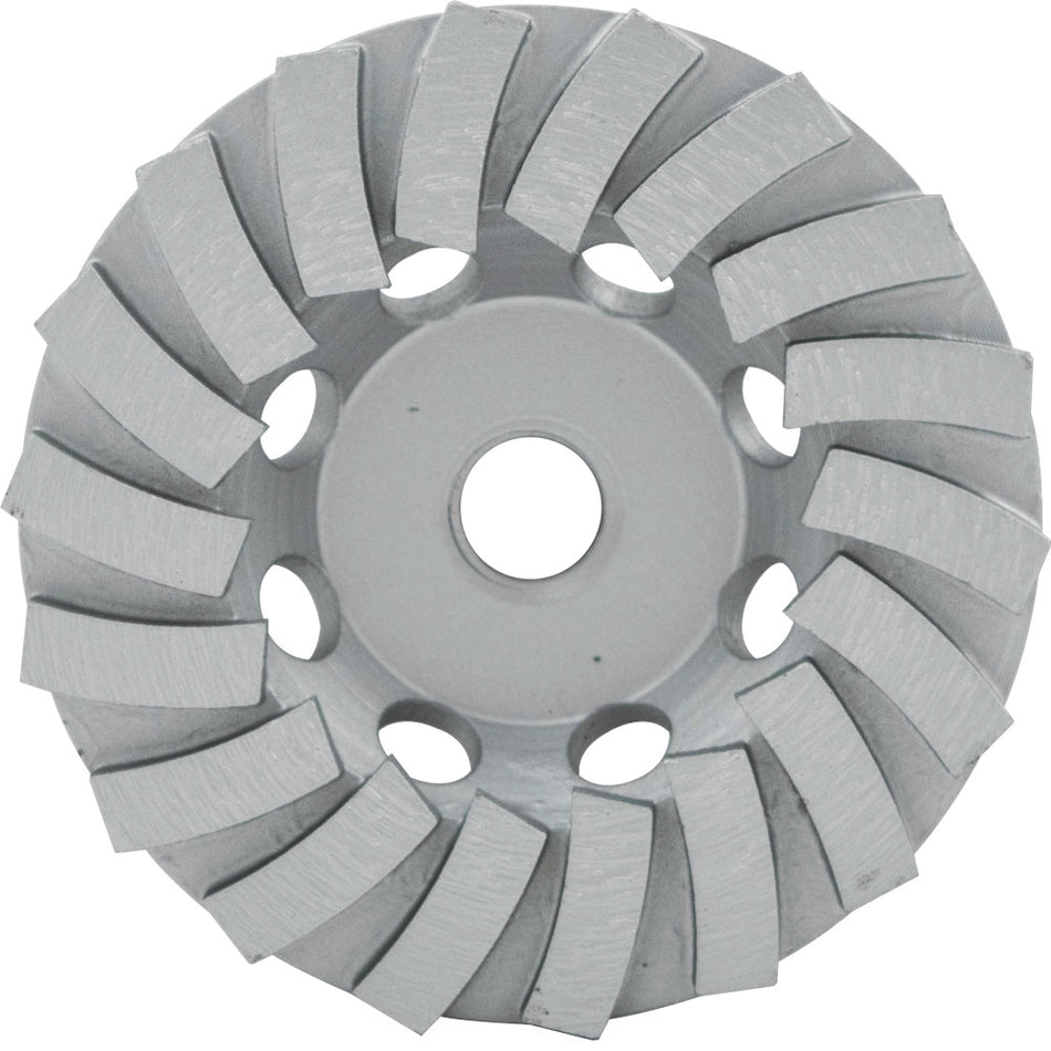 Milwaukee 49-93-7790 5" Diamond Cup Wheel Segmented-turbo