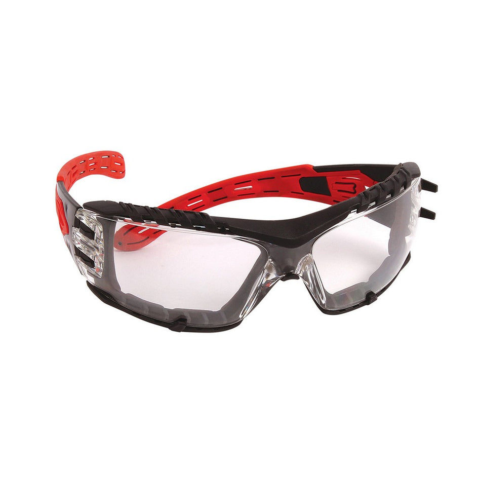 PIP Volcano Plus EP675GC Clear Safety Glasses with Foam Padding & 4A Coating