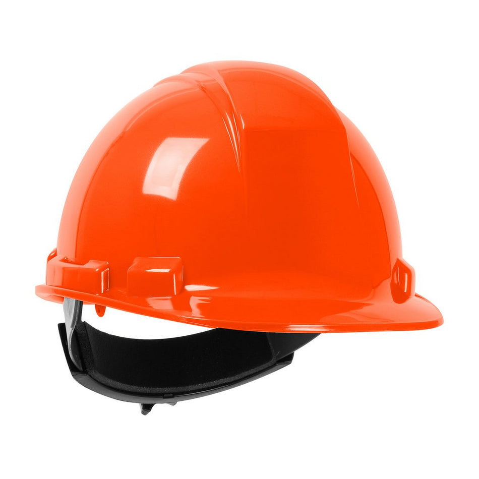 PIP HP241R Orange Whistler Cap Style Hard Hats Type 1 Class E "Sure-Lock" Ratchet