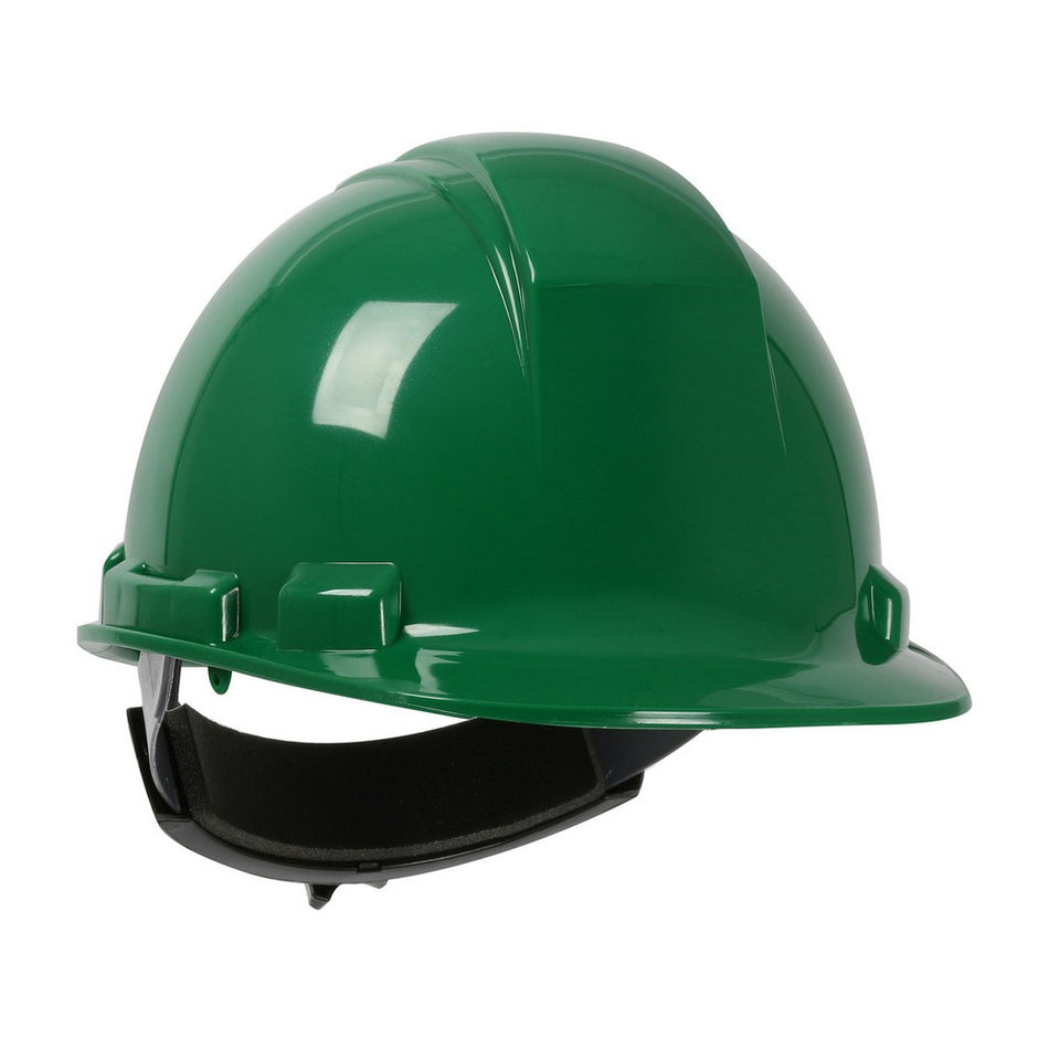 PIP HP241R Green Whistler Cap Style Hard Hats Type 1 Class E "Sure-Lock" Ratchet