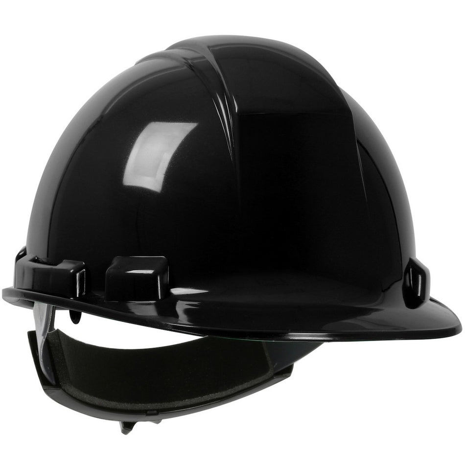 PIP HP241R Black Whistler Cap Style Hard Hats Type 1 Class E "Sure-Lock" Ratchet