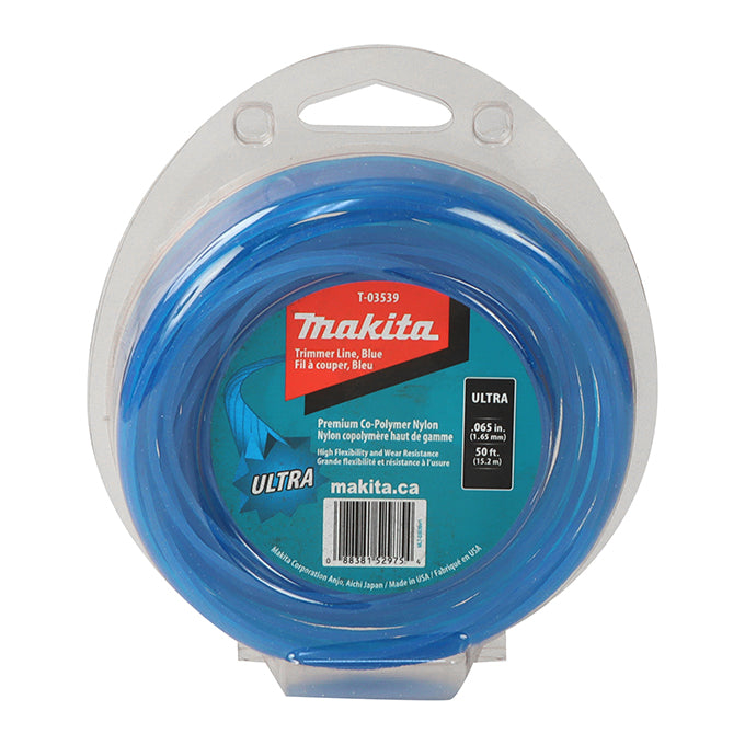 Makita T-03539 Blue 0.065" x 50' ULTRA Trimmer Lines