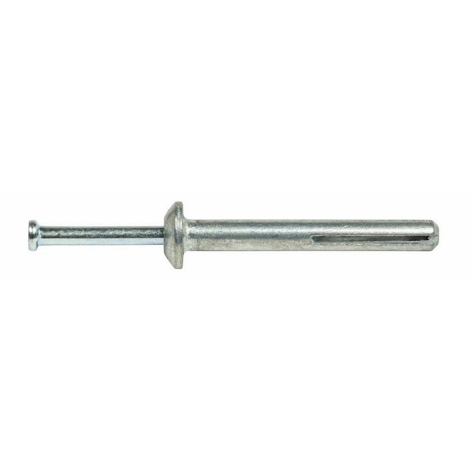 UCAN 1/4" x 1-1/4" ZAMAC Pin Bolt Anchors w/ Zinc Plated Steel Nail