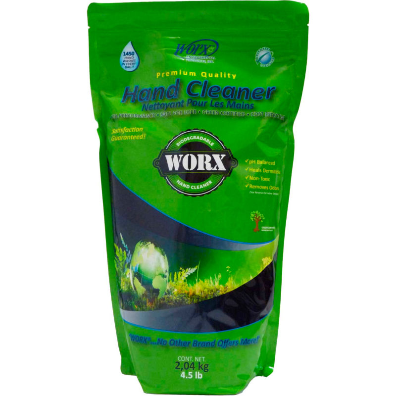 WORX 11-2450 Biodegradable Hand Cleaner 4.5 lb Stand-Up Pouch