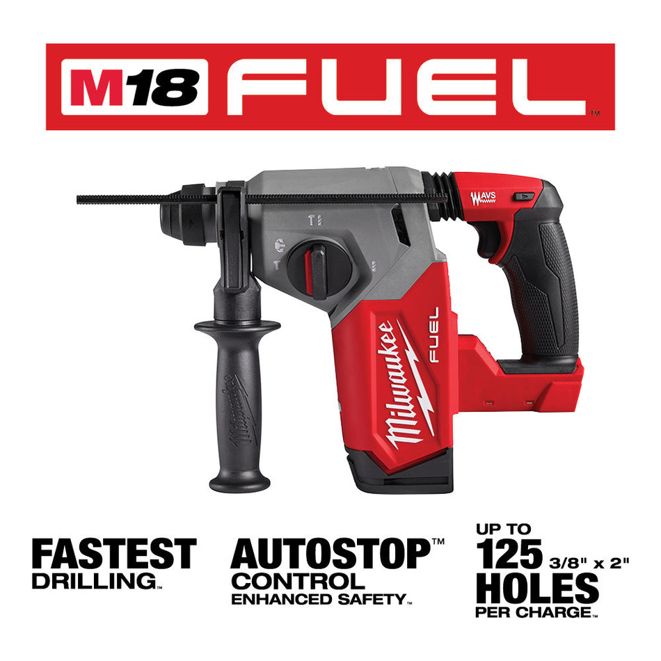 Milwaukee 2912-20 M18 FUEL 1" SDS Plus Rotary Hammer (Tool Only)