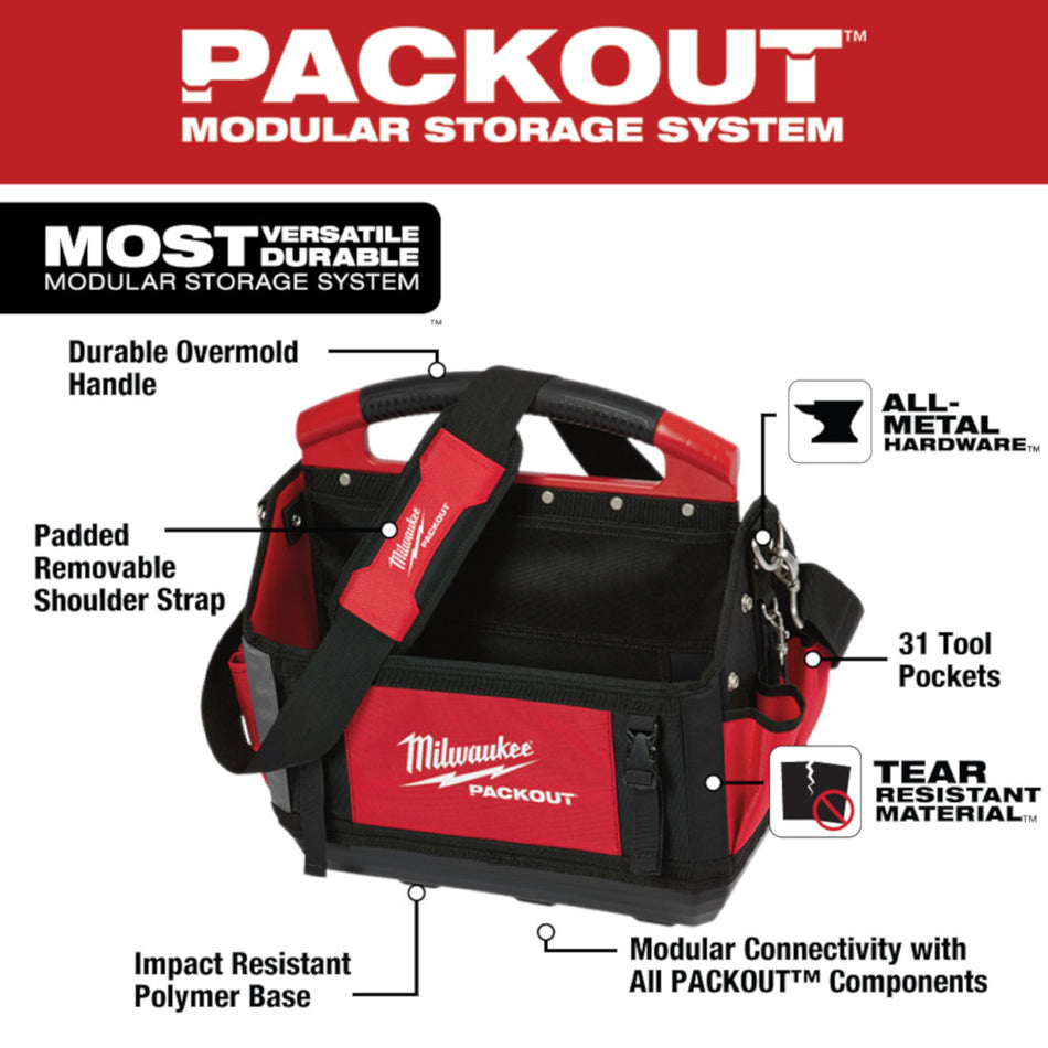 Milwaukee 48-22-8315 PACKOUT 15" Tote