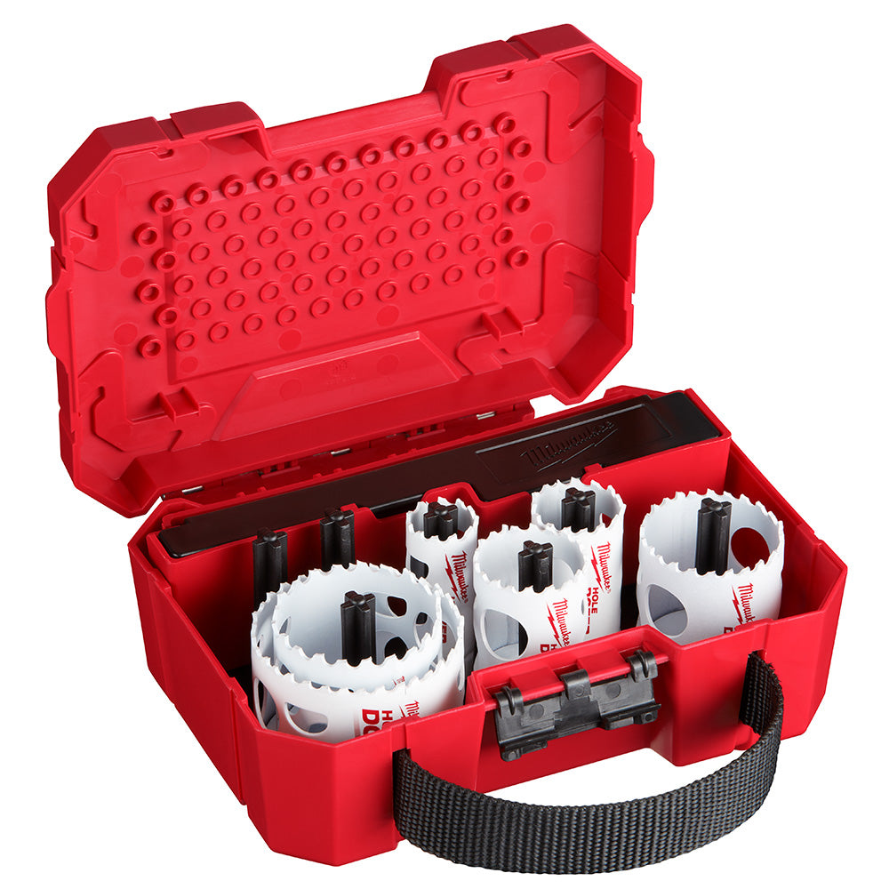 Milwaukee 49 22 4095 10 PC HOLE DOZER Electricians Hole Saw Kit