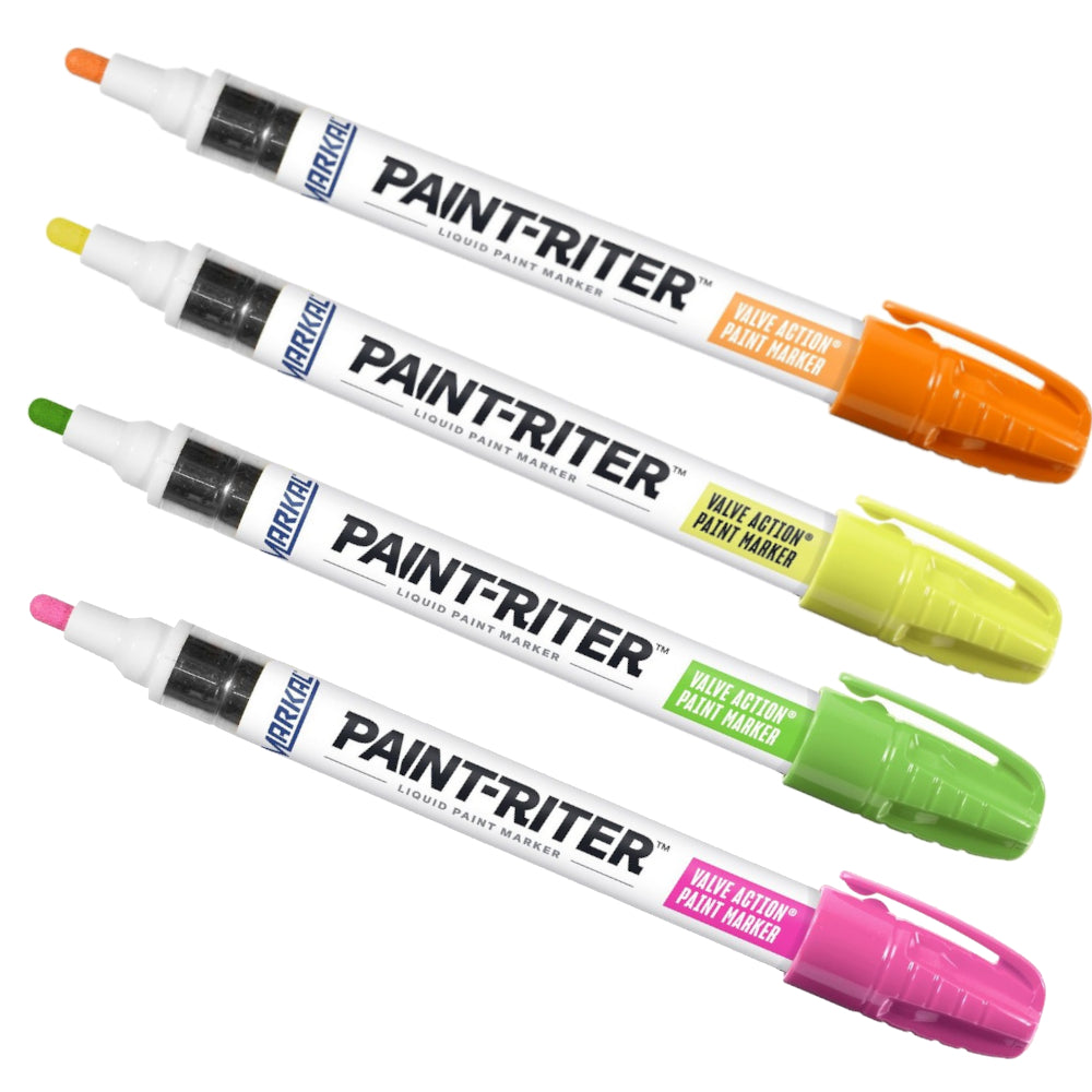 Markal 97052 Paint-Riter Valve Action Paint Marker Fluorescent Orange