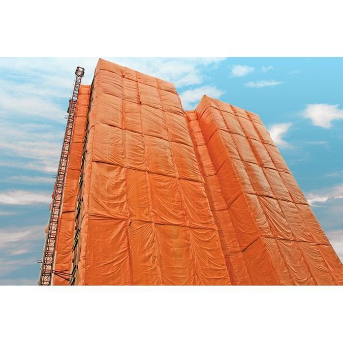 Orange Insulated Tarps Lethbridge Fasteners Lethbridge Fasteners