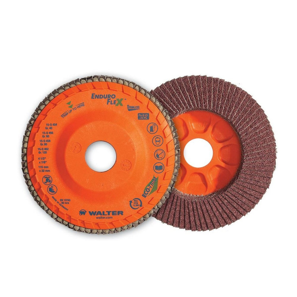 Walter ENDURO-FLEX Stainless Flap Discs