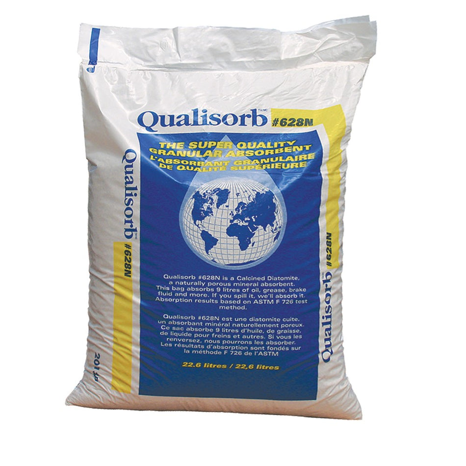 Qualisorb Diatomaceous Earth Granular Absorbent 20lb bag