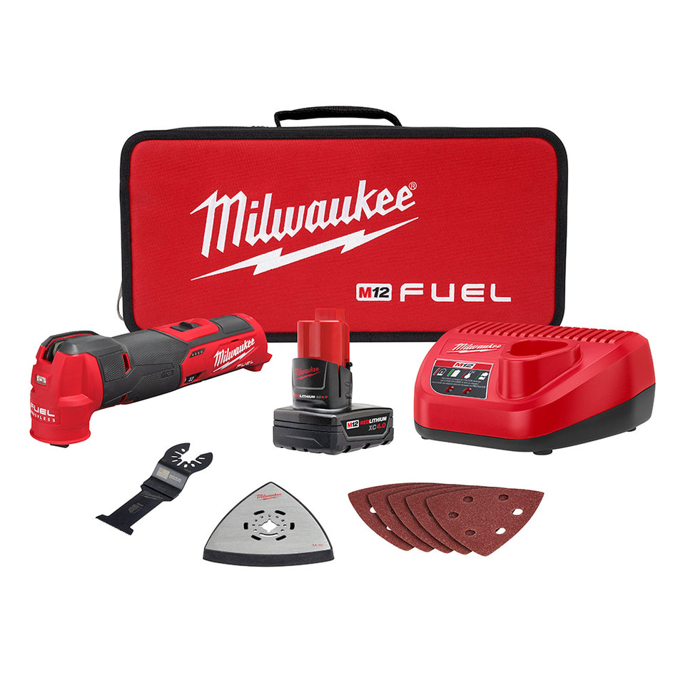 Milwaukee 2526-21XC M12 FUEL Multi-Tool Kit