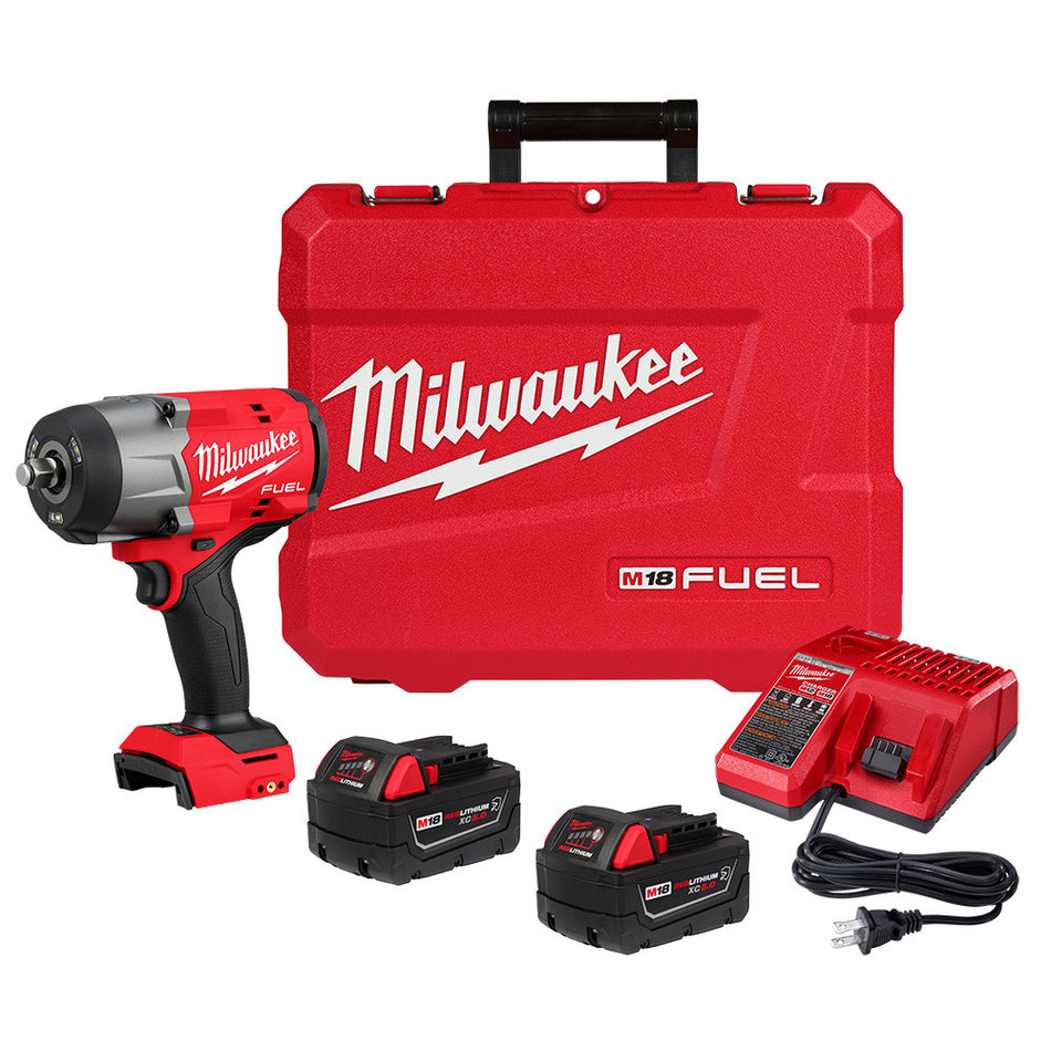 Milwaukee 2967-22 M18 FUEL 1/2" High Torque Impact Wrench w/ Friction Ring Kit