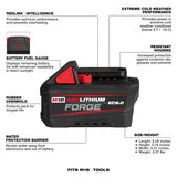 SEPTEMBER PRE-SALE Milwaukee 48-11-1861 M18 REDLITHIUM FORGE XC 6.0 Battery