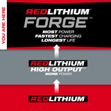 SEPTEMBER PRE-SALE Milwaukee 48-11-1861 M18 REDLITHIUM FORGE XC 6.0 Battery