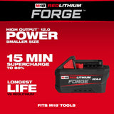 SEPTEMBER PRE-SALE Milwaukee 48-11-1861 M18 REDLITHIUM FORGE XC 6.0 Battery