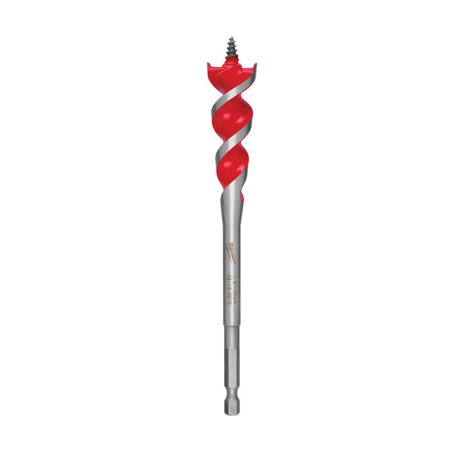 Milwaukee 48-13-0078 7/8" x 6" Speed Feed Wood Bit