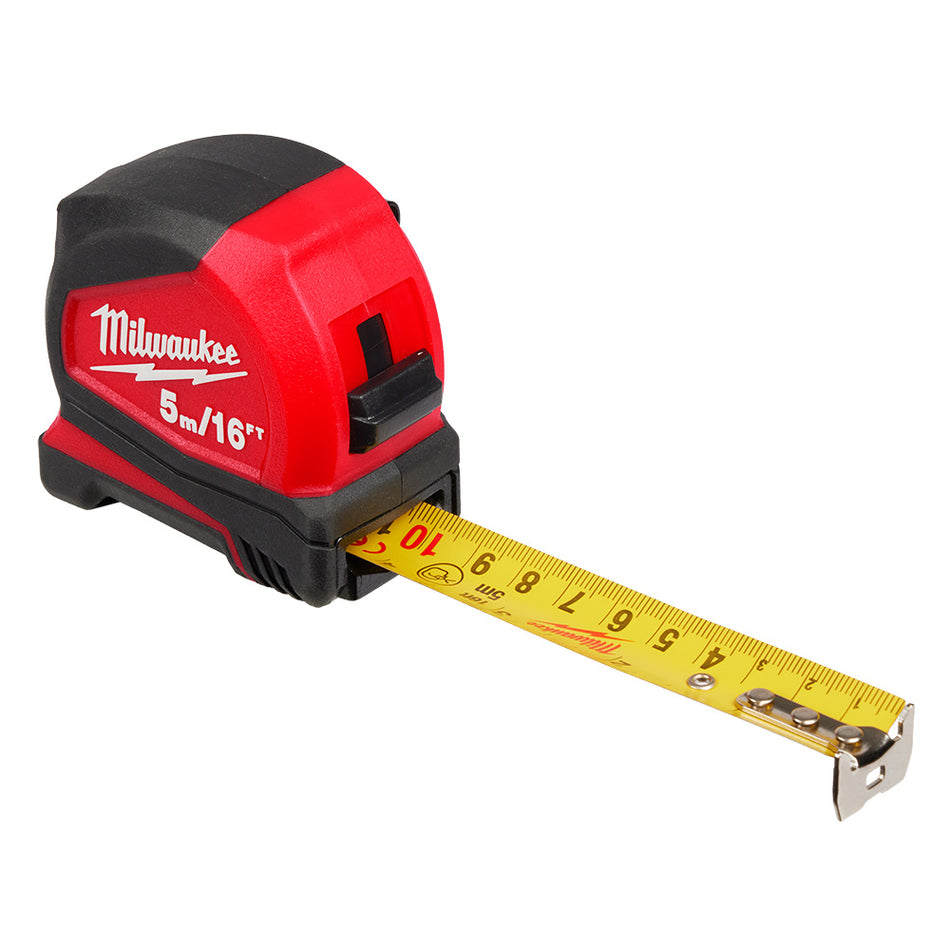 Milwaukee 48-22-6617 5m/16' Compact Tape Measure