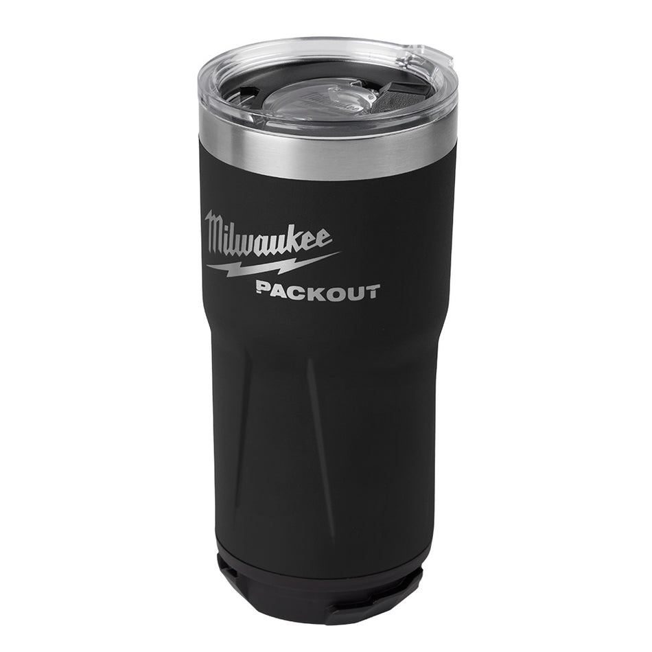 Milwaukee 48-22-8392B PACKOUT Black 20oz Tumbler