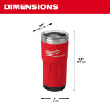 Milwaukee 48-22-8392R PACKOUT Red 20oz Tumbler