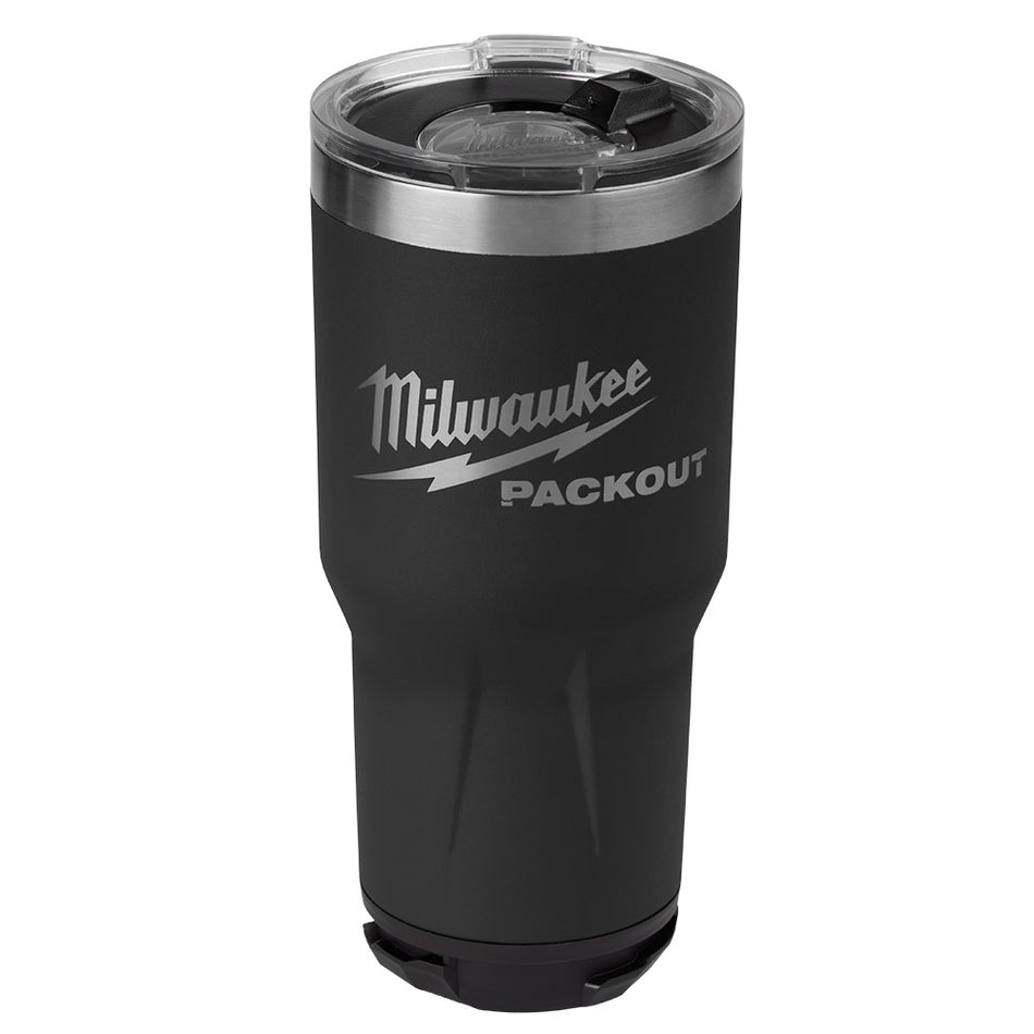 Milwaukee 48-22-8393B PACKOUT Black 30oz Tumbler