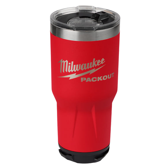 Milwaukee 48-22-8393R PACKOUT Red 30oz Tumbler