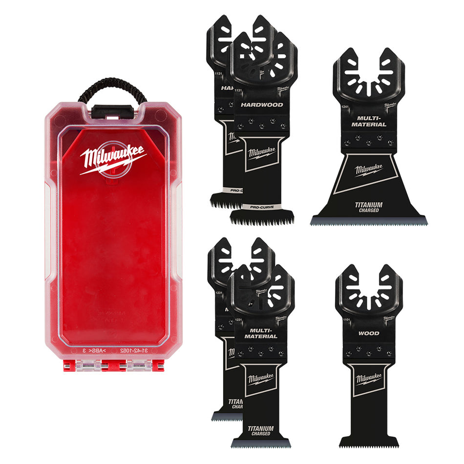 MILWAUKEE 49-10-9112 6-Piece OPEN-LOK Multi-Tool Blade Variety Kit