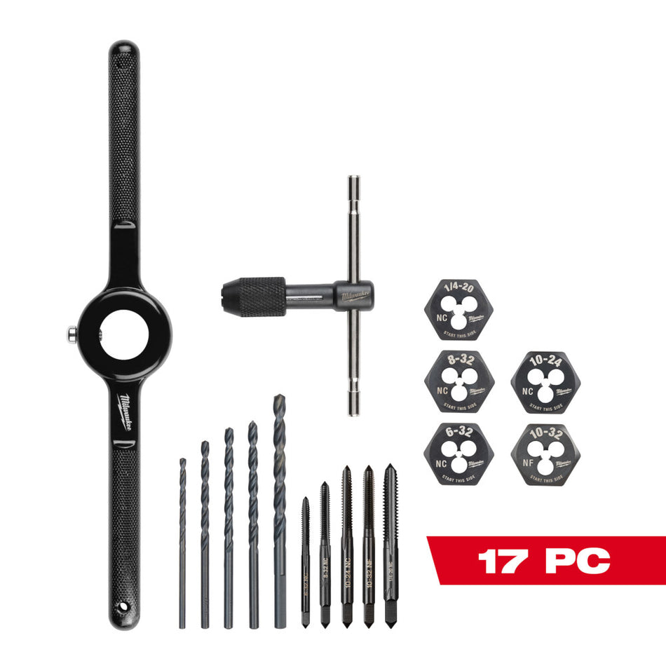 Milwaukee 49-22-5600 17-Piece Tap and Die Set