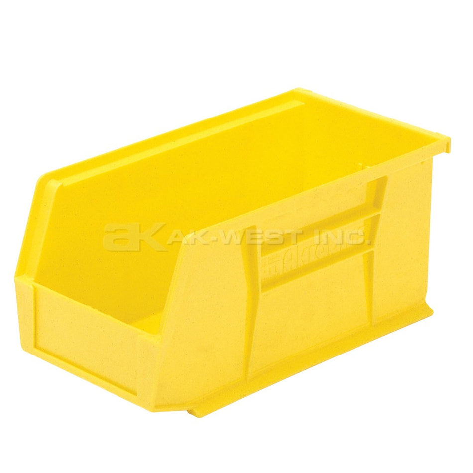 Yellow 10-7/8" x 5-1/2" x 5" Hanging & Stacking Bin