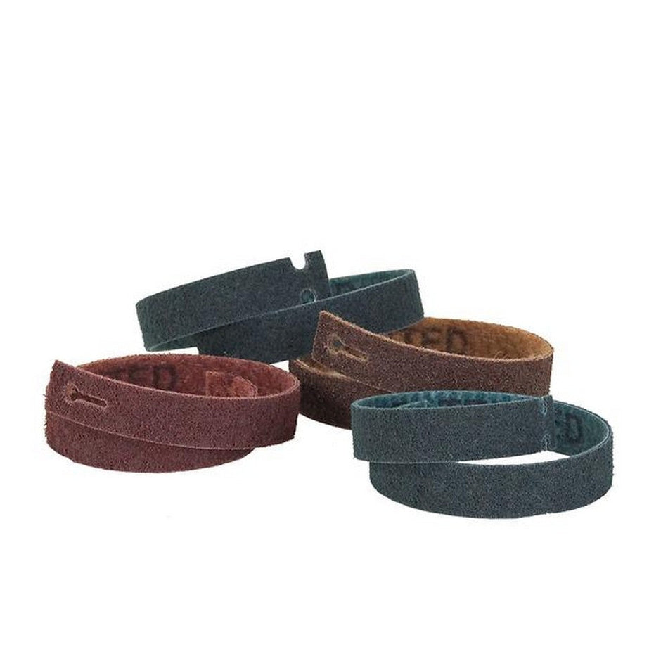 Walter 07H243 1-3/16" x 24" Medium Blendex T-Lock Belt - Maroon