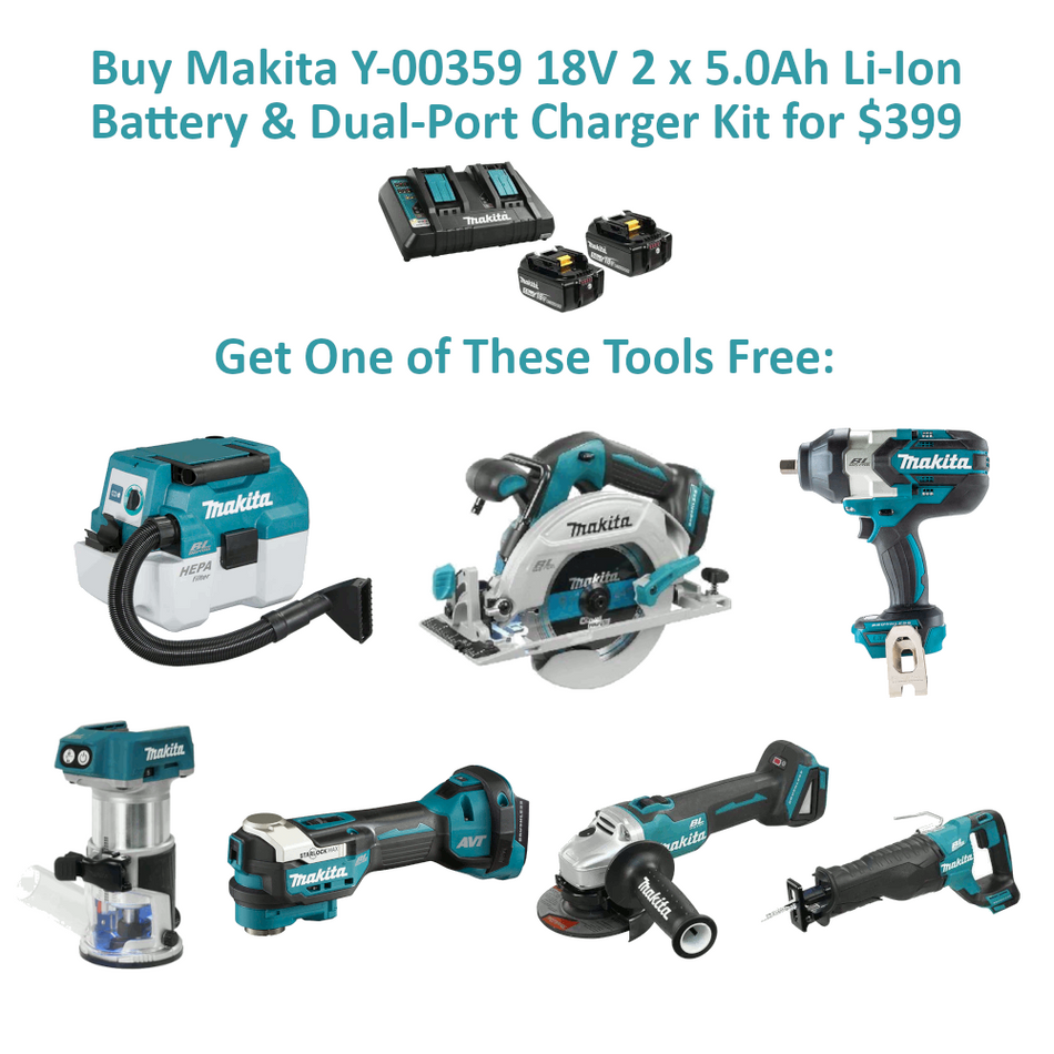 Buy Makita Y-00359 Get one of these tools FREE