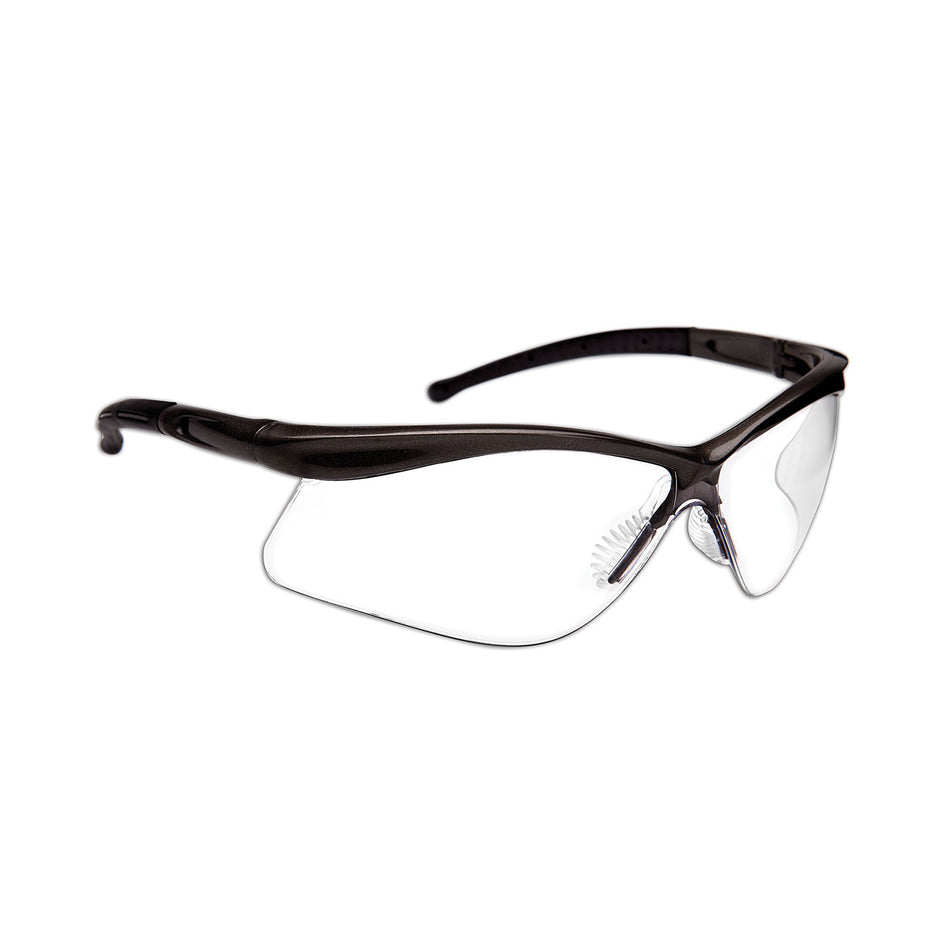 PIP Warrior EP100BC Clear Semi-Rimless Safety Glasses with 4A Coating