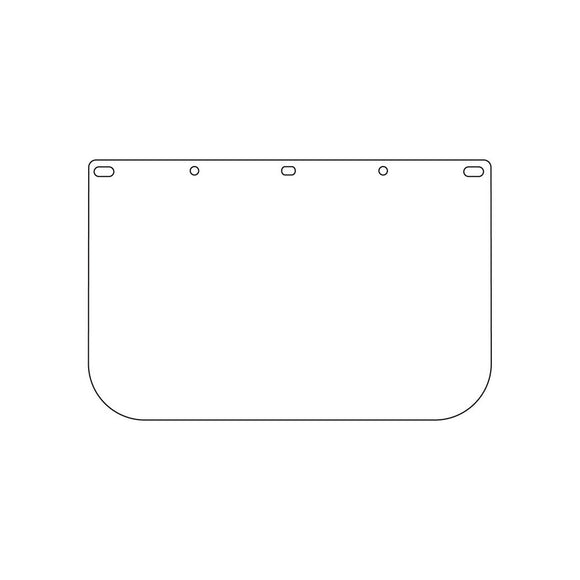 PIP EP81540 Dynamic Universal Fit PETG Safety Visor - 0.04