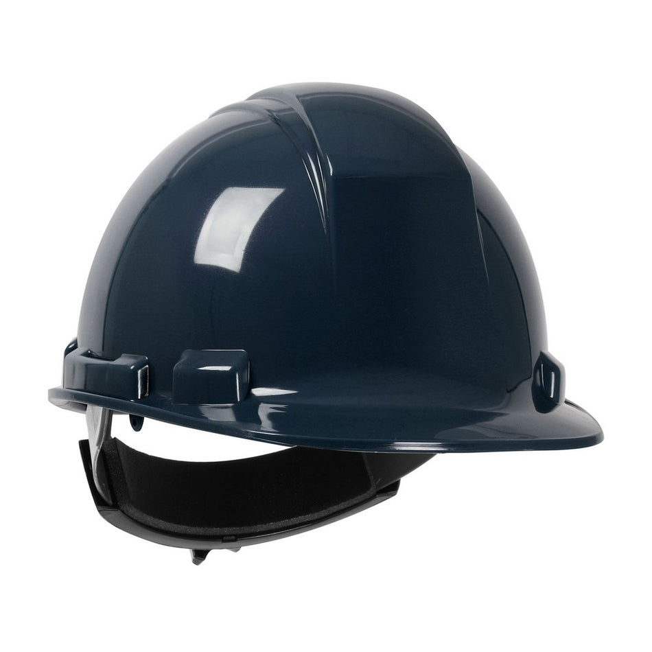 PIP HP241R Navy Blue Whistler Cap Style Hard Hats Type 1 Class E "Sure-Lock" Ratchet