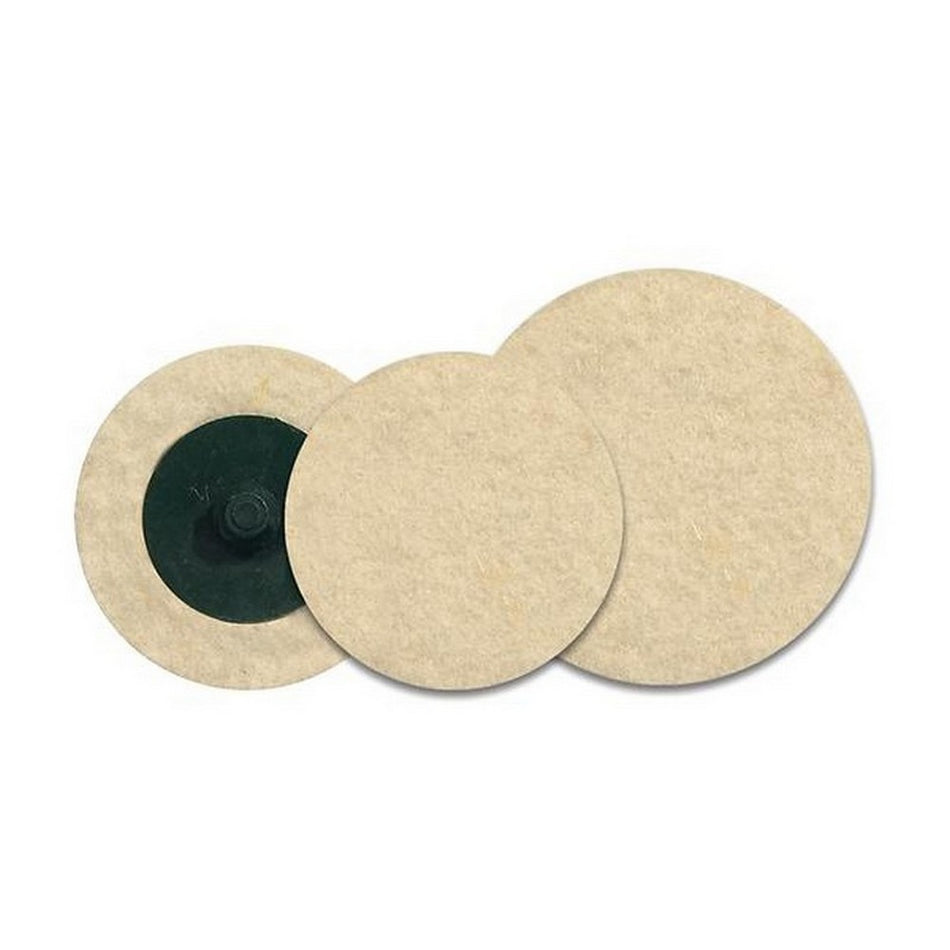 Walter 04T304 3" TWIST Felt Discs - each (bulk)