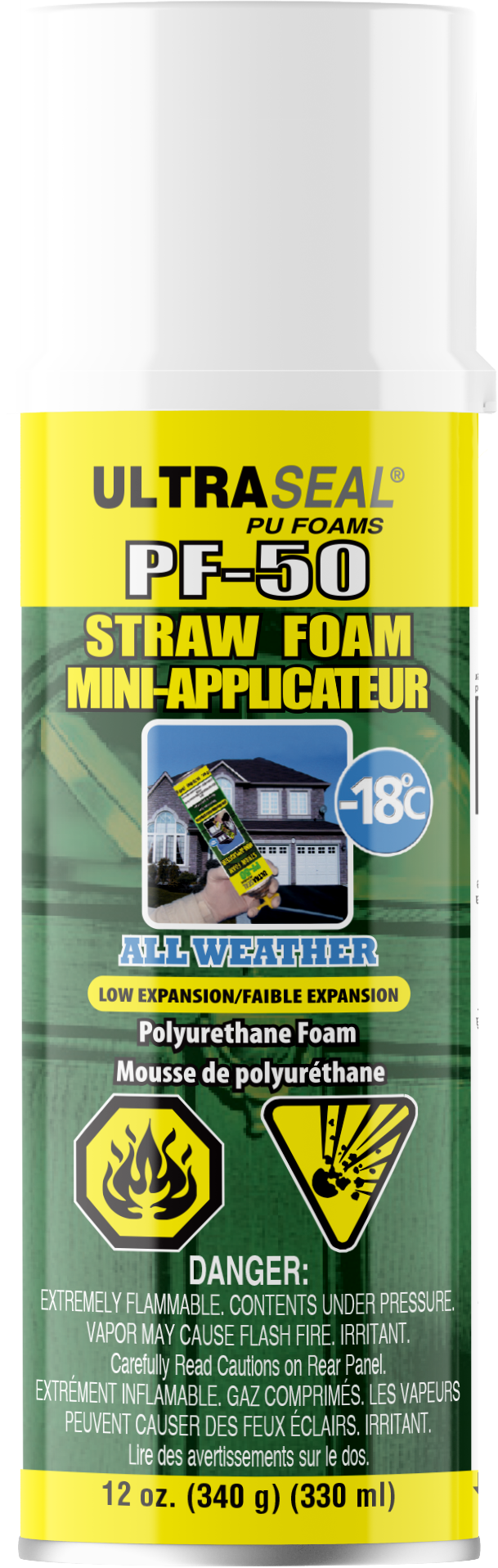 Nuco PF-50 UltraSeal PF-50 Extreme All-Weather Straw Foam