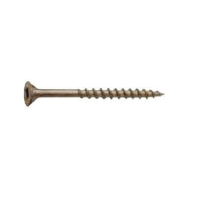 Deck Screws Square Drive for ACQ Brown Cedar Wood