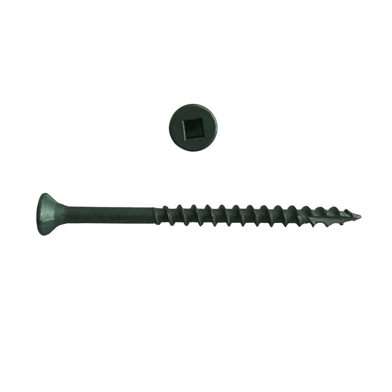 Deck Screws Square Drive for ACQ Green Preserved Wood