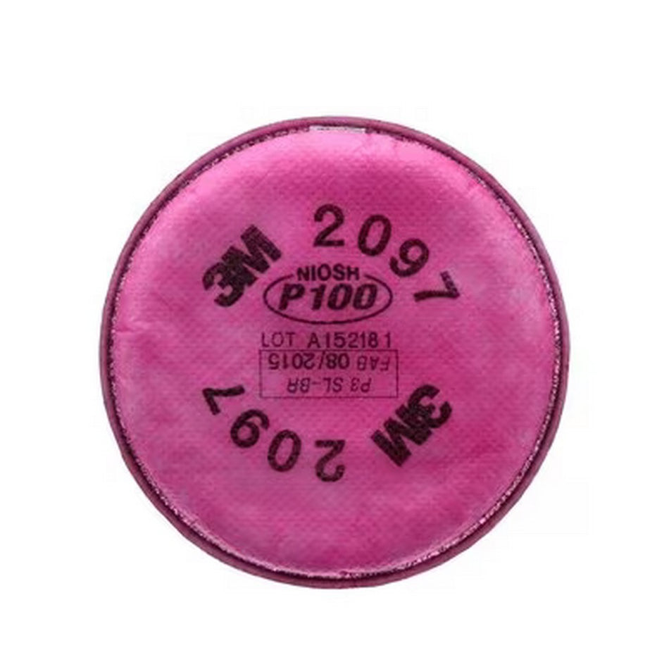 3M 2097 Particulate Filter P100 with Nuisance Level Organic Vapour Relief - 2 pack