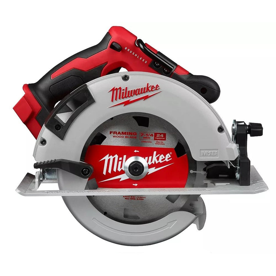 Milwaukee 2631-20 M18 Brushless 7-1/4" Circular Saw (Tool Only)