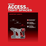 Milwaukee 2855P-20 M18 FUEL 1/2" Compact Impact Wrench w/ Pin Detent Bare Tool