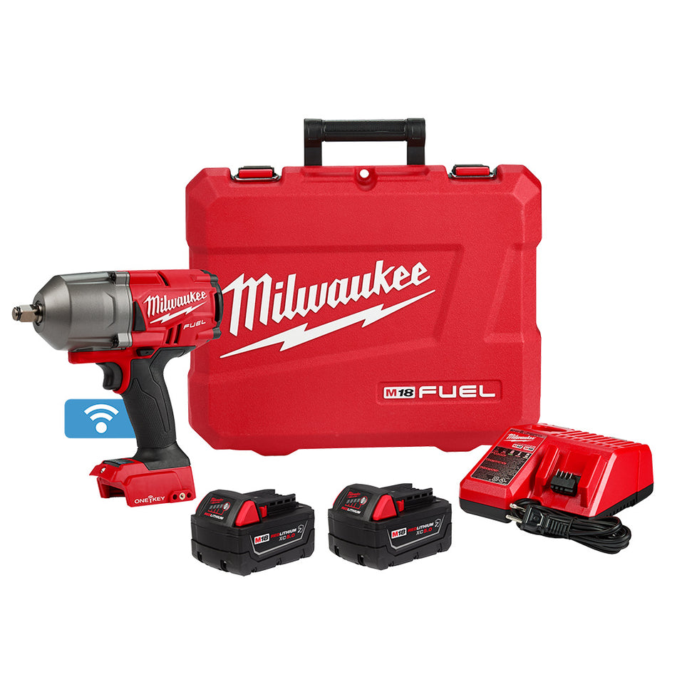 Milwaukee 2863-20 M18 FUEL w/ ONE-KEY High Torque Impact Wrench 1/2" Friction Ring