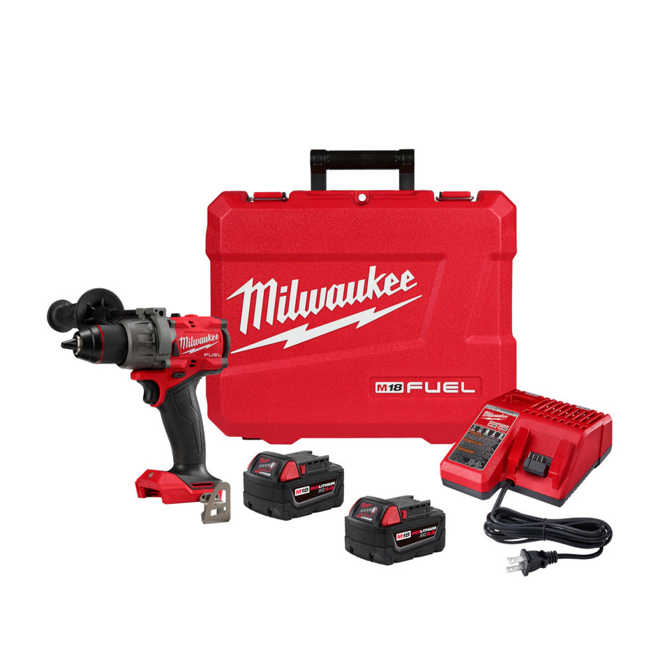 Milwaukee 2904-22 M18 FUEL 1/2" Hammer Drill/Driver Kit