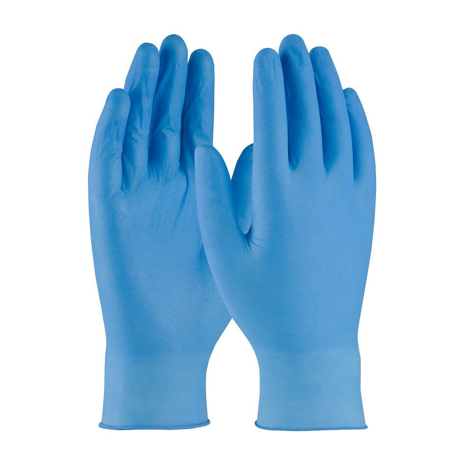 DSI/PIP PosiShield 2910 4 mil Powder Free Blue Nitrile Disposable Gloves - 100/box