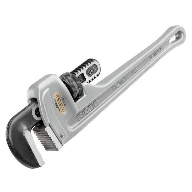 Ridgid Aluminum Straight Pipe Wrench – Lethbridge Fasteners and Tools