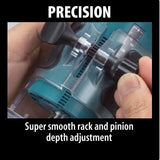 Makita 3709 1/4" Trimmer