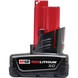 Milwaukee M12 XC High Capacity REDLITHIUM Battery